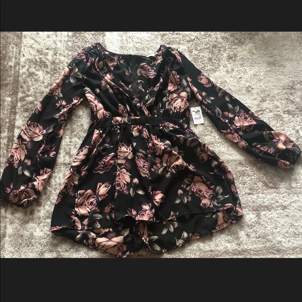 Charlotte Russe Long Sleeve Romper